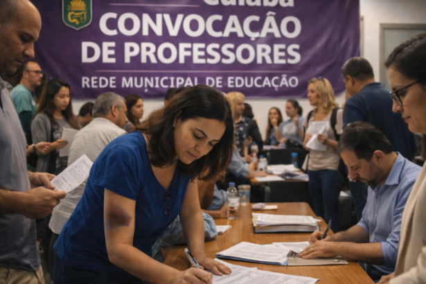 Cuiabá anuncia grande chamada de professores e reforça educação municipal