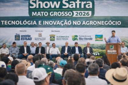 Show Safra Mato Grosso 2026 impulsiona tecnologia e inovação no agronegócio